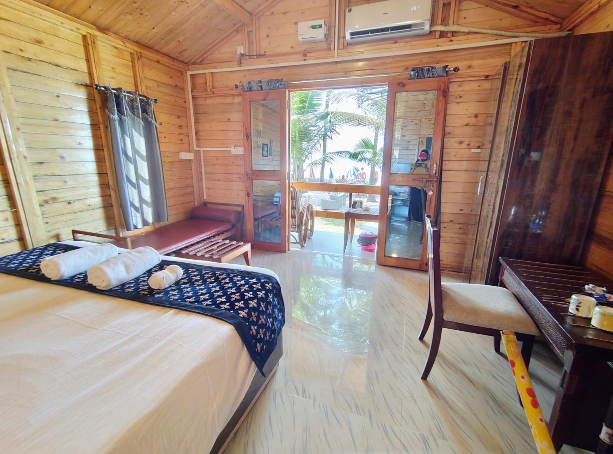 Orange Sky Beach Bungalow Agonda Exteriör bild